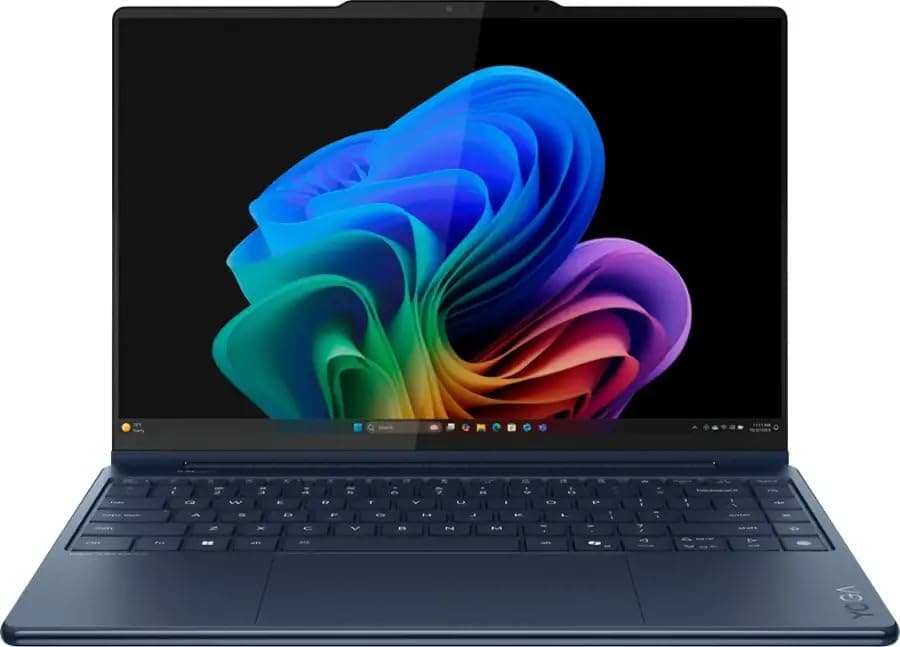 Lenovo Yoga 9i 2-in-1 Aura Edition 14" Copilot+ Laptop (2025) - Intel Ultra 7 258V 8-Core, 32GB RAM, 1TB M.2 NVMe SSD, 14.0" 4K OLED Touchscreen, Windows 11 Pro - Cosmic Blue