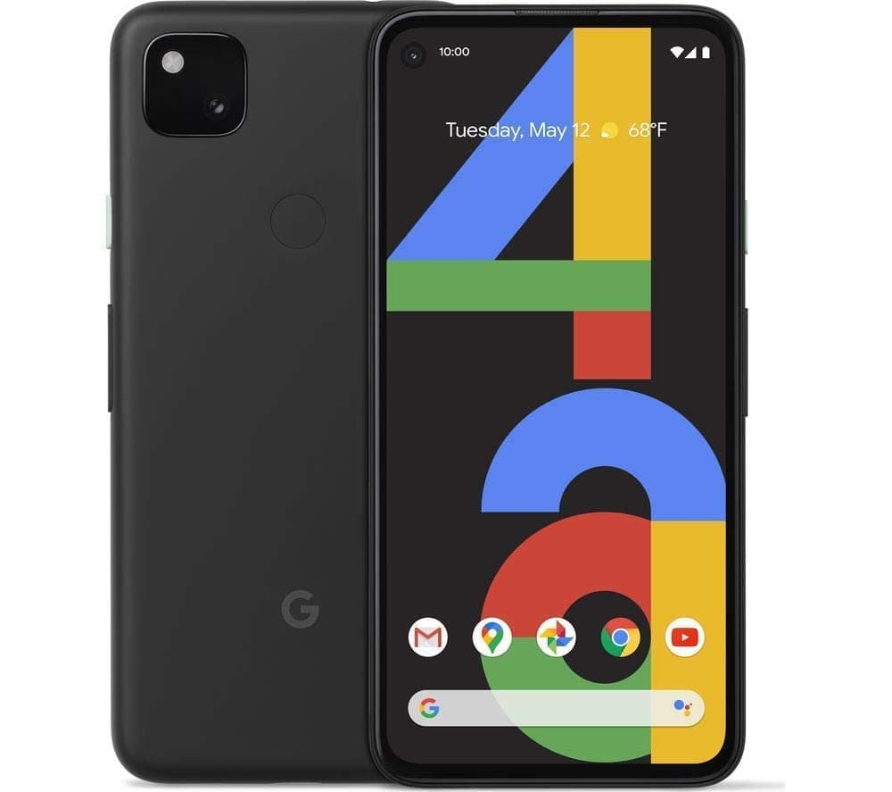 Google Pixel 4a G025N 128GB,5.8in Factory Unlocked 4G/LTE Smartphone (Black)