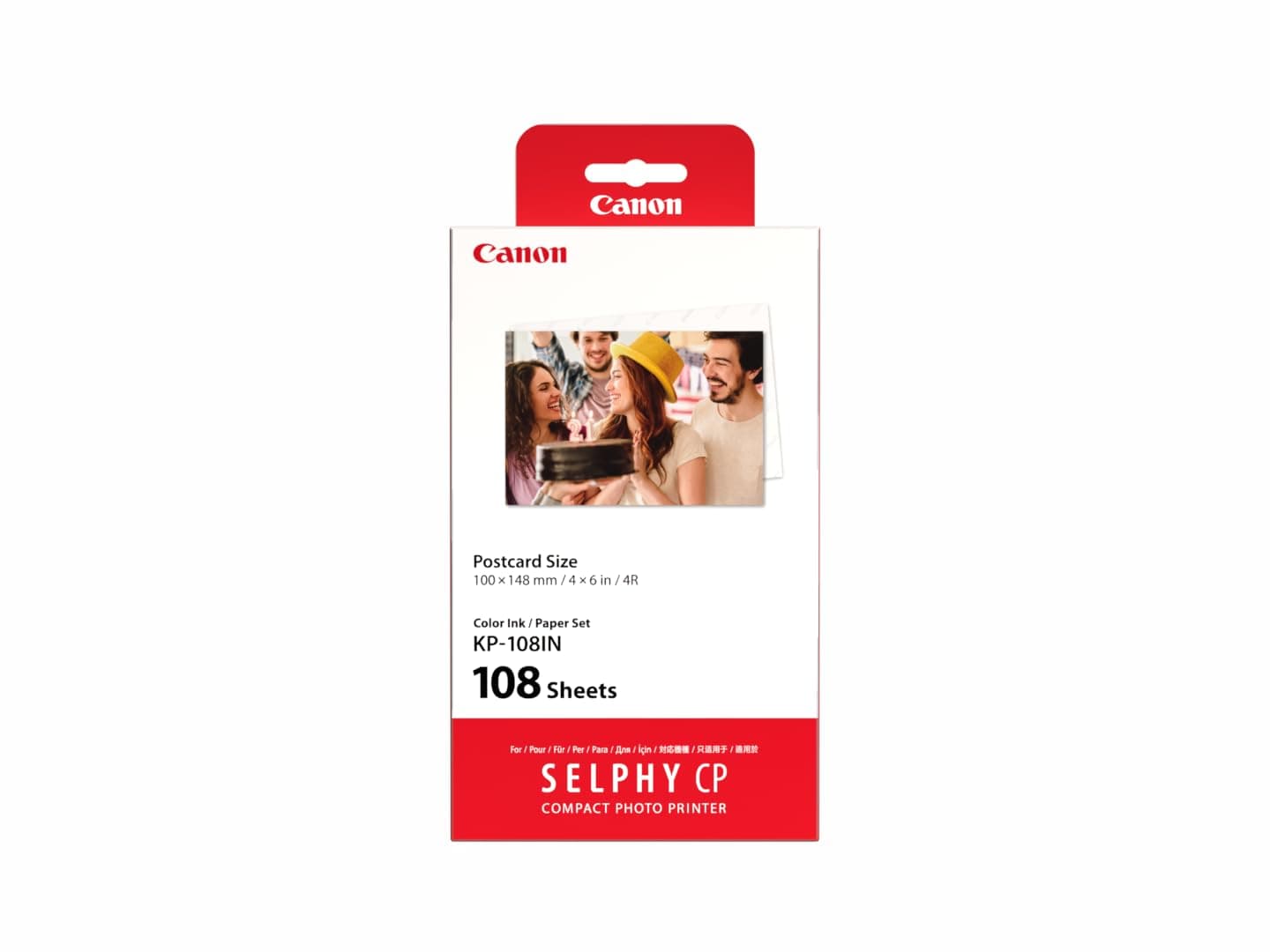 Canon Kp-108in Ink Glossy White Cartridge
