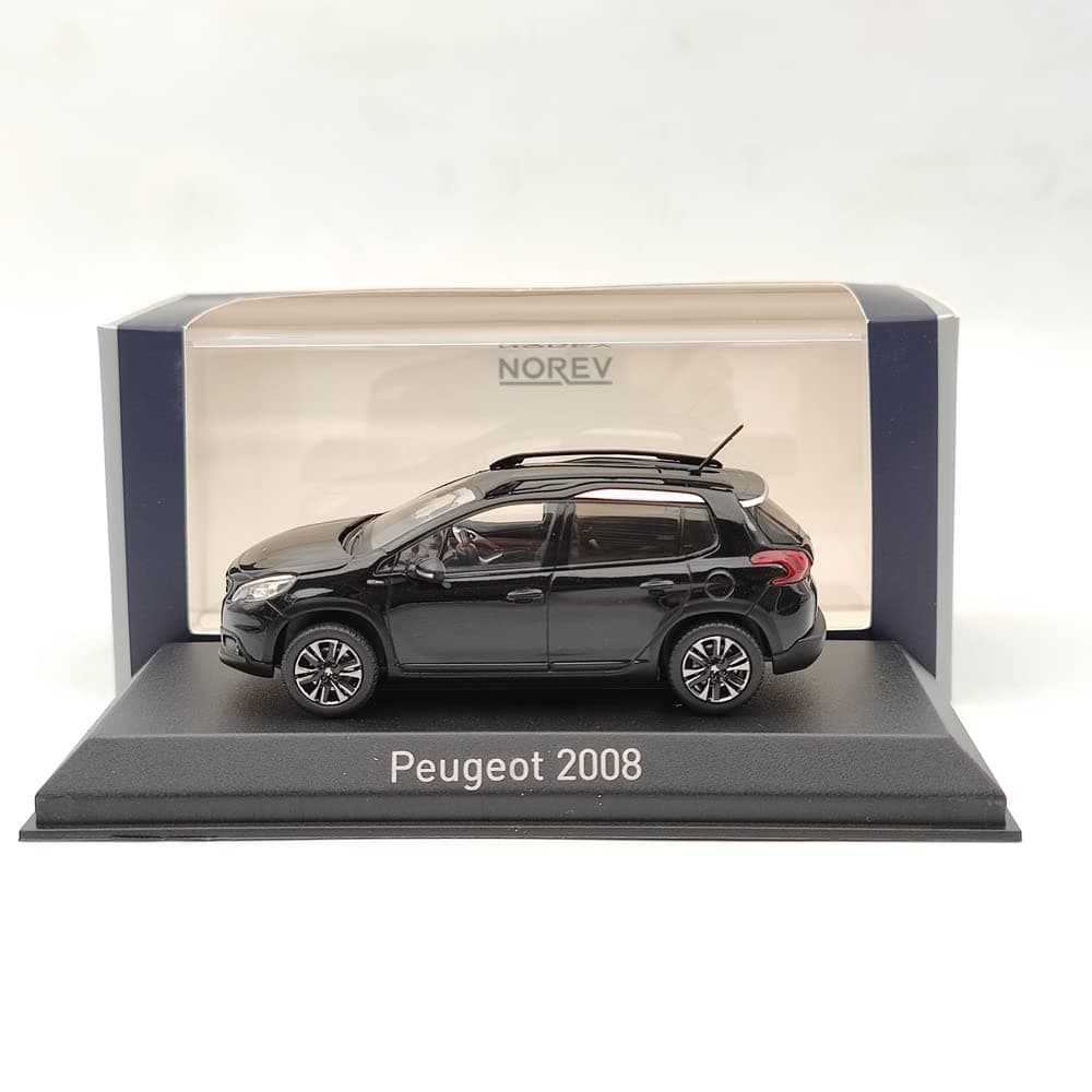 ТоуKSA - Norev 1/43 2016 for Peugeots 2008 GT Line Black Diecast Model Тоуs Cars Limited Collection Auto Hobby Gift