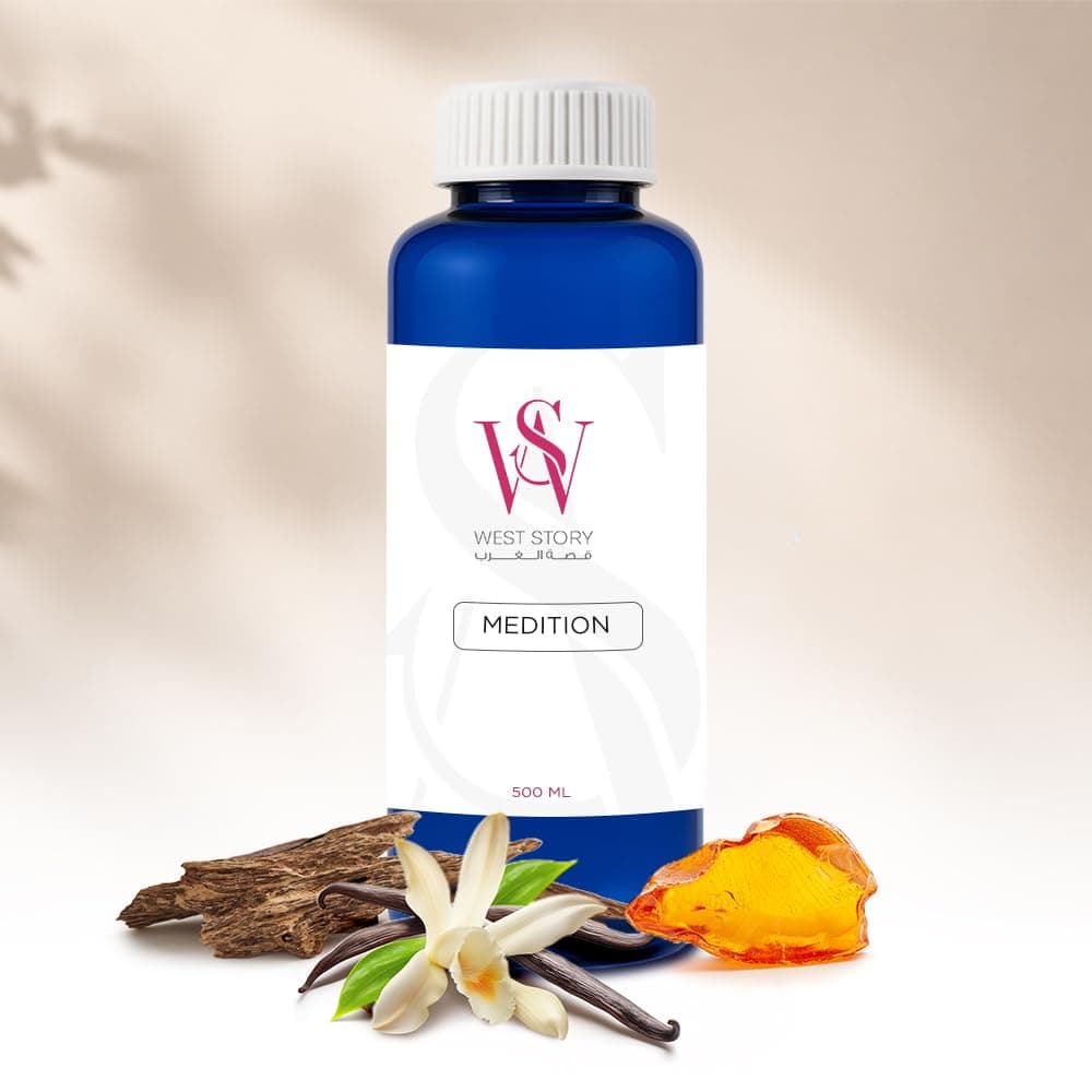 Meditation Fragrance Oil Premium Essential Oils - Suitable for All Fragrance Devices - Concentrated Natural Oil No Alcohol (500 ml, Oud - Frankincense - Vanilla - Amber)