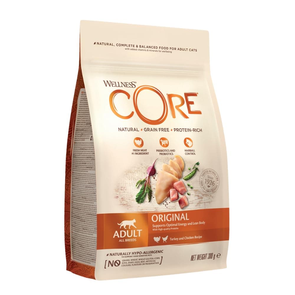 Wellness Core Sterilized Cat Dry Food Chicken with Turkey Original - 300 g