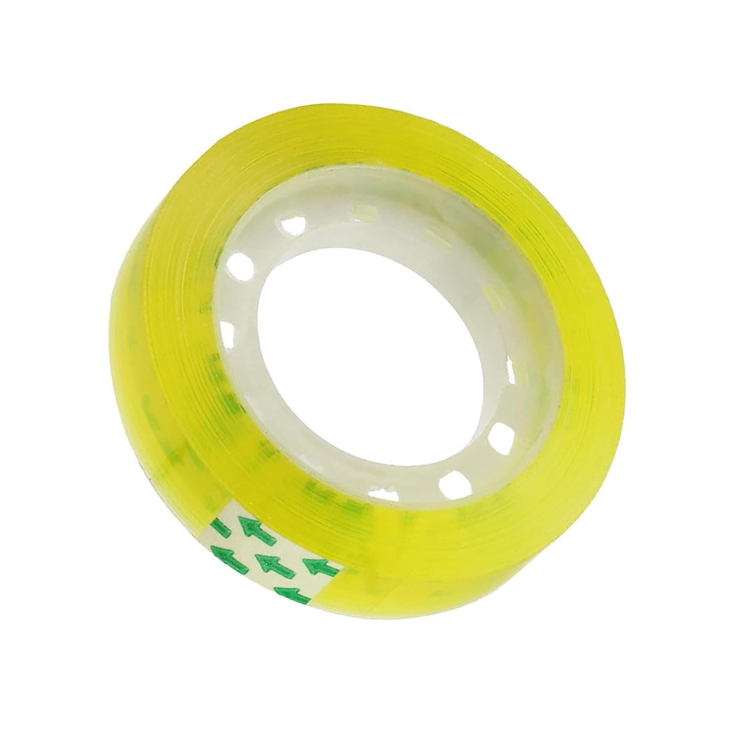 Stationery Tape, Clear Tape Refills, BOPP Original Film Wide Transparent for School Office Crafts Gift Wrapping, Clear View, Easy Tear, Clean Removal