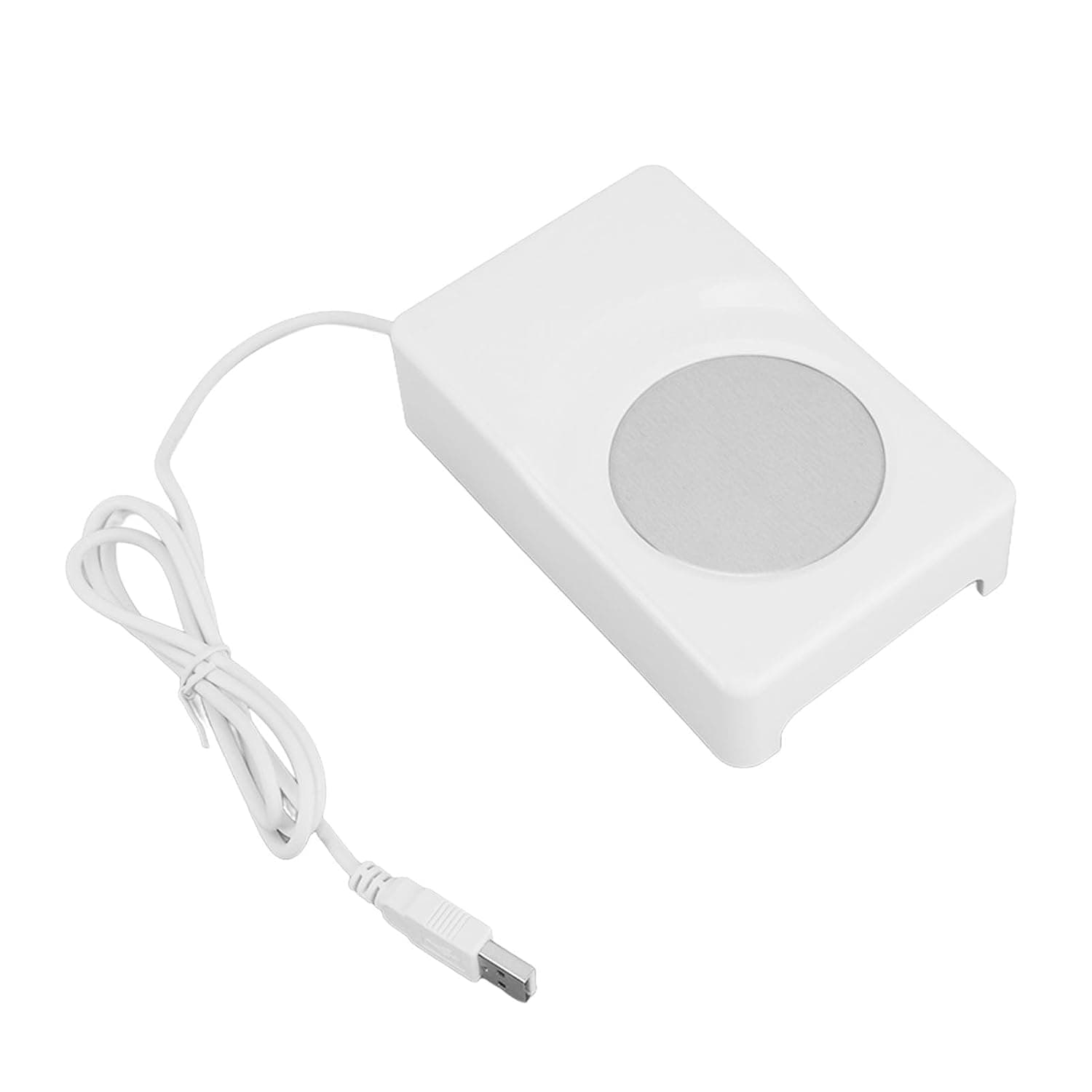Jiawu USB Beverage Warmer Cooler Dual Use 10°C to 45°C, Compact Mug Heating Cooling Pad for Home Office Car, Hot & Cold Drink Plate Computer Accessories