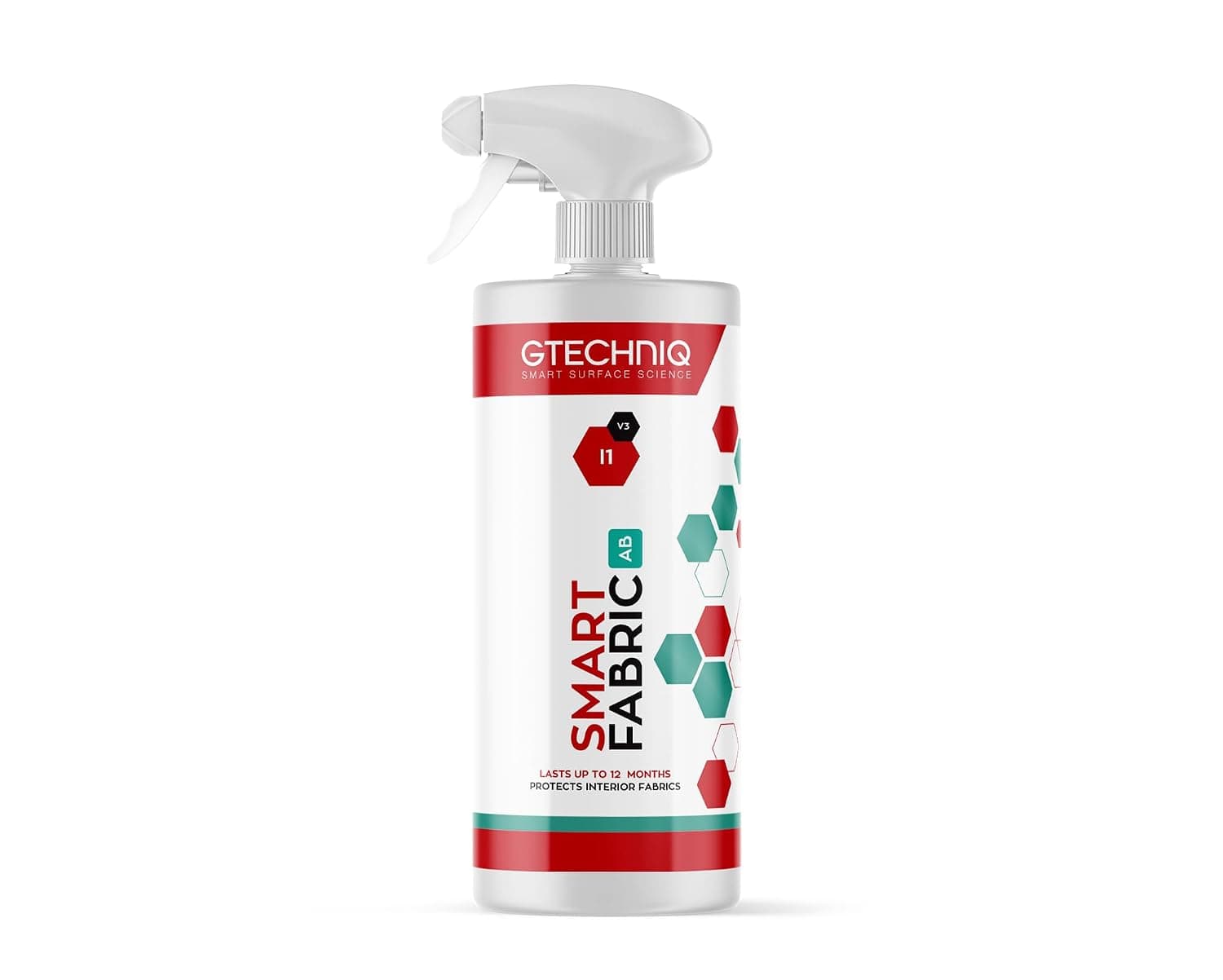 I1 Smart Fabric Protection for Cars. Protects from Spills, Oil Stains and Mould. Water-Repellent - 1L | Protects All Fabrics and Convertible Roofs from Spills & Stains, Prevents Mold & Mildew, Hygienic Surface, Lasts up to 1 Year