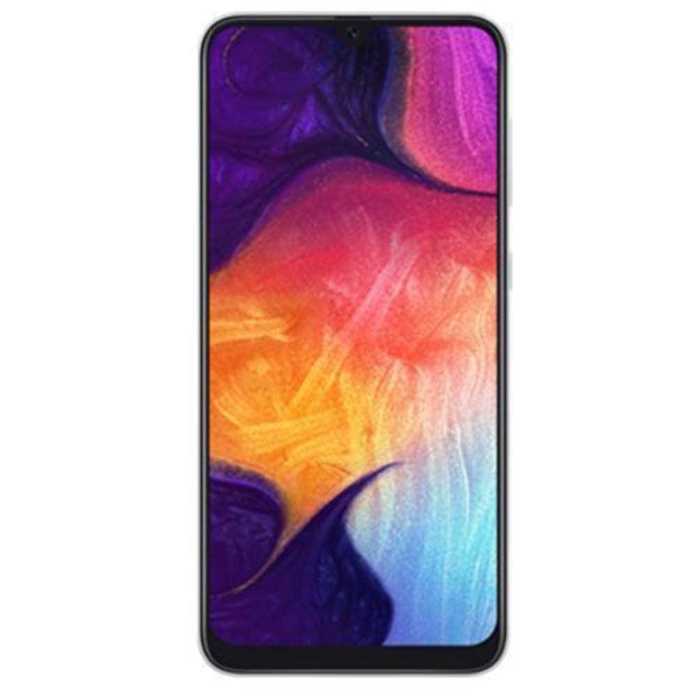 Samsung Galaxy A50 A505G 128GB Dual SIM Unlocked GSM Phone w/Triple (25MP+8MP+5MP) Camera - White