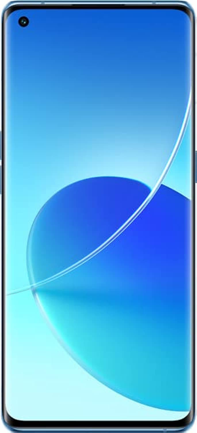 OPPO Reno6 5G Dual SIM Smartphone 128GB 8GB RAM, 65W Super VOOC Flash Charge, 90Hz Display, 5G Mobile Phone Unlocked (UAE Version) Aurora