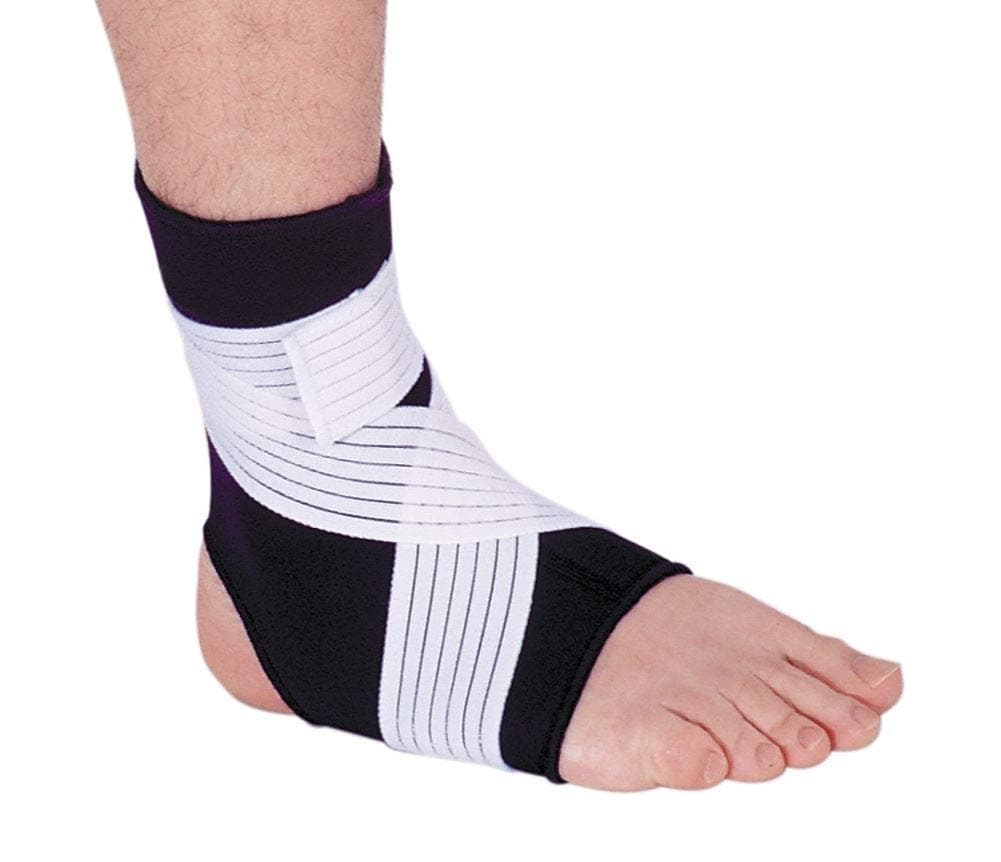 AliMed Neoprene Ankle Support with Strap, Medium