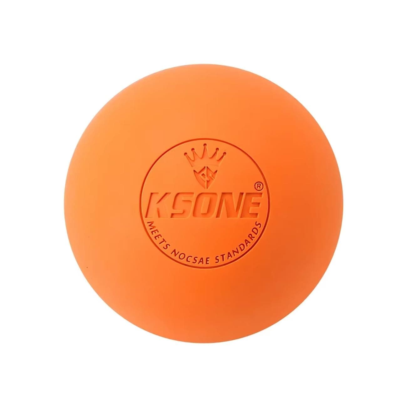 SKEIDO Massage Ball 6.3cm Fascia Lacrosse Ball Yoga Muscle Relaxation Pain Relief Portable Physiotherapy Fitness Muscle Relaxation Health Care Ball (Orange)