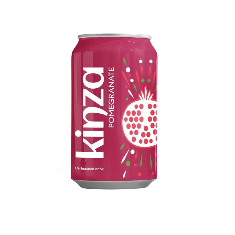 Kinza Pomegranate Carbonated Soft Drinks 24 x 360 ml