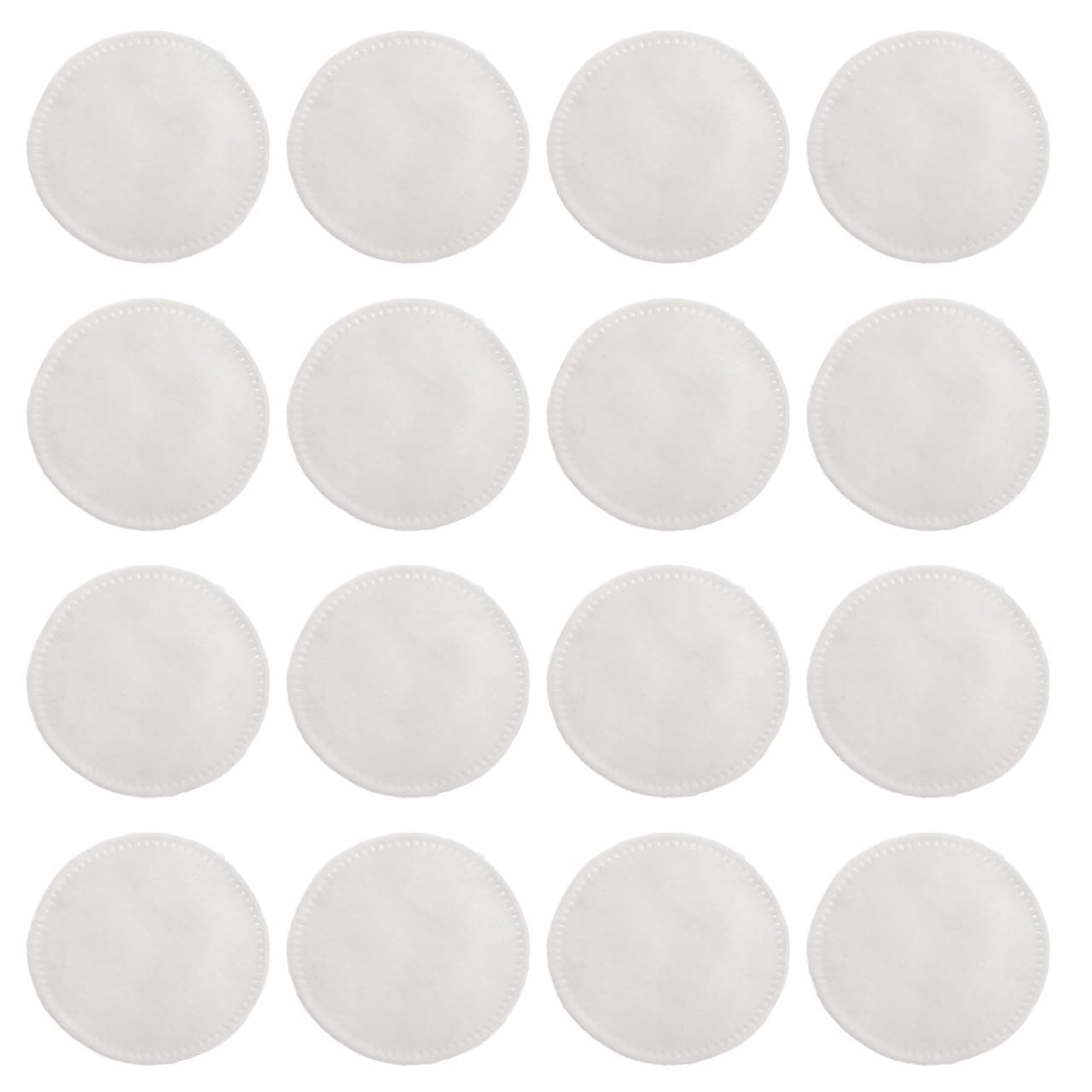 Baluue 300pcs Thickened Three-layer Makeup Cotton Rounds for Face Skin-friendly Odorless Cosmetic Pads Soft and Disposable Makeup Remover Cotton Pads for Gentle Skincare