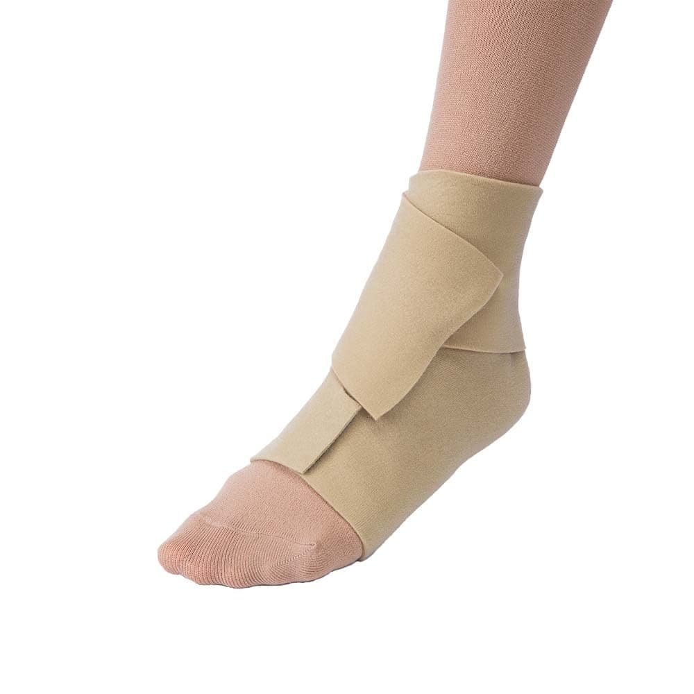 JOBST FarrowWrap Basic Compression Wraps, 30-40 mmHg, Footpiece, Tan, Medium Long