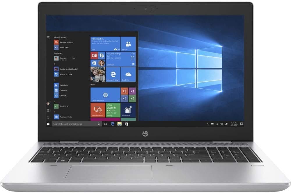 HP ProBook 650 G4 Business Laptop, 15.6" HD (1366x768), Intel Core i5-8350U 1.7GHz, 16GB DDR4 RAM, 512GB SSD, Fingerprint, FHD, Type-C, HDMI, VGA, Windows 11 (Renewed)