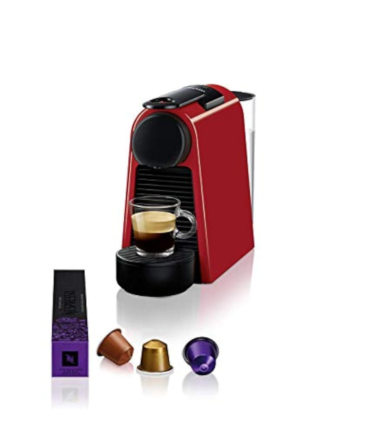 Nespresso Essenza Mini Red Espresso Coffee Machine