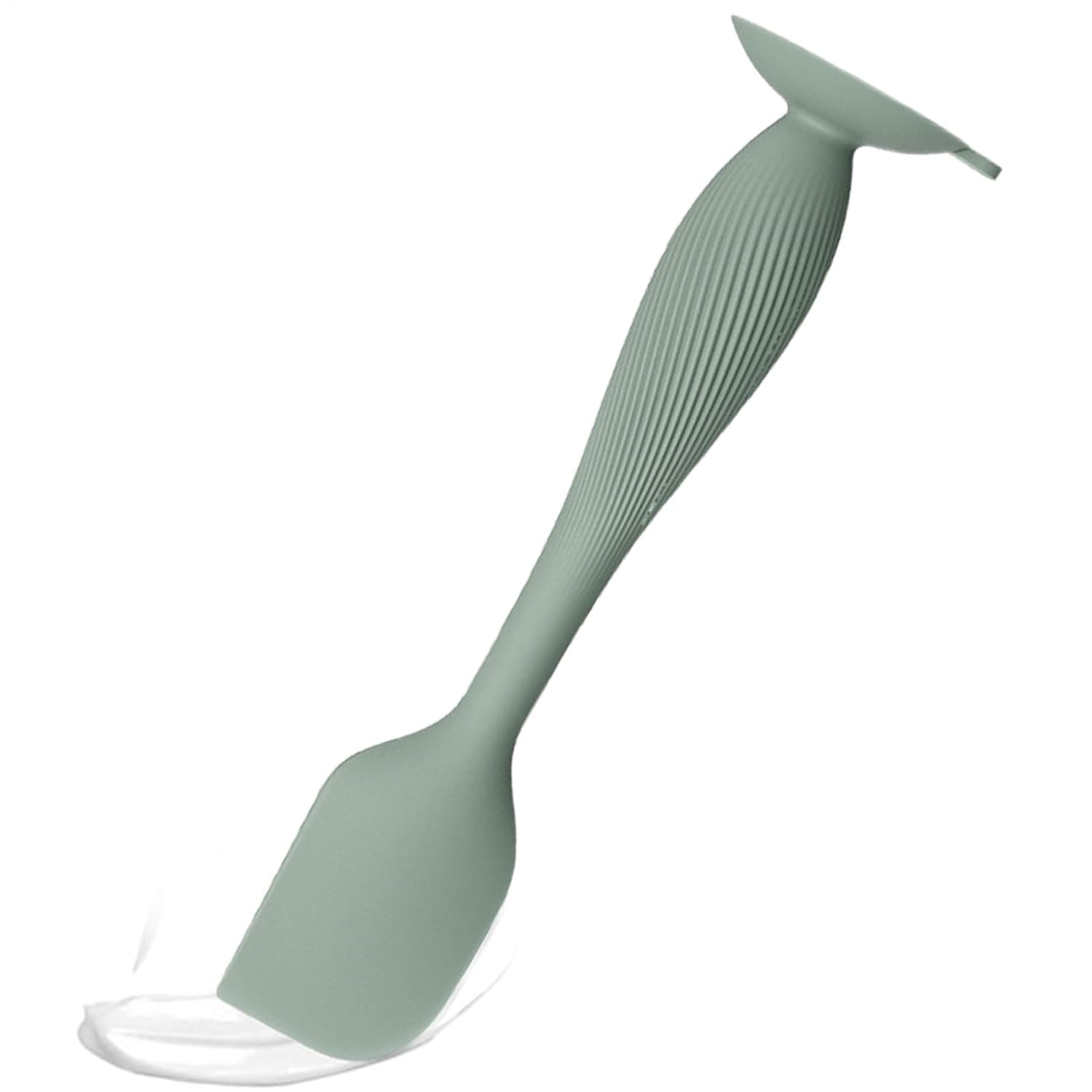 Baby Diaper Cream Spatula - Baby Cream Spatula with Suction Base | Soft Paste Applicator Wipe Balm Tool for Nursery Bath Cheeks Care