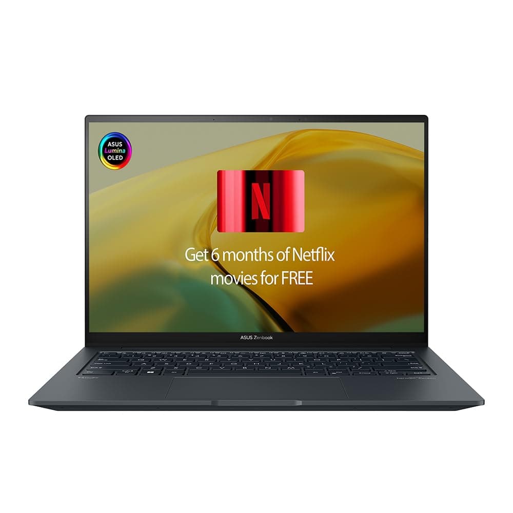 ASUS Zenbook 14X OLED UX3404VA 14.5" 2.8K Touchscreen 120Hz OLED Laptop (Intel i9-13900H, 16GB RAM, 1TB SSD, Backlit Keyboard, Windows 11) Intel EVO Certified