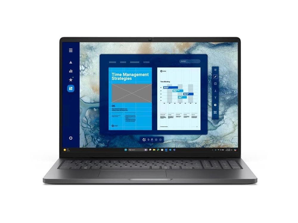Dell Pro 16 PC16250 16" Notebook - Full HD Plus - Intel Core 5 120U - vPro Technology - 16 GB - 512 GB SSD - English (US) Keyboard - Magnetite
