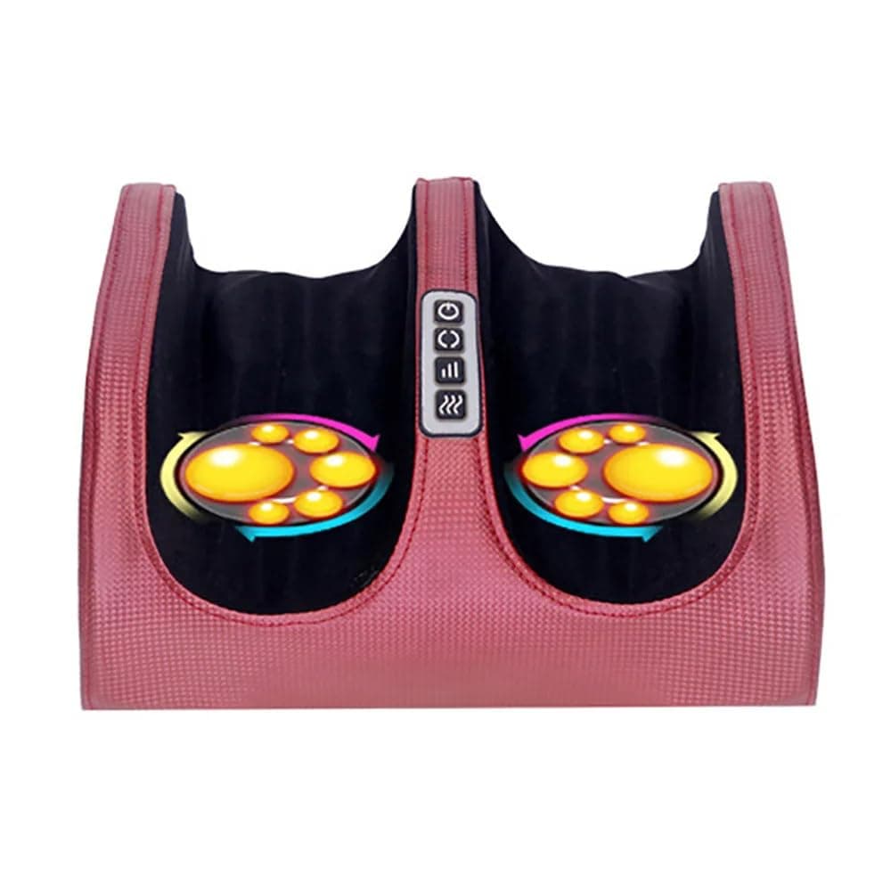 Foot Massager with Calf and Leg Compression - Electric Massage Machine for Soothing Foot Care, Kneading Therapy, and Relaxation