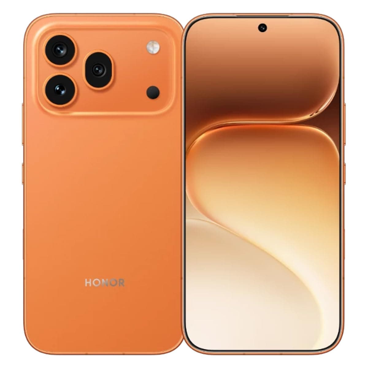 HONOR 600 Pro 5G, 12GB RAM + 512GB Storage, 200MP+50MP+12MP OIS AI Camera System, Snapdragon 8 Elite Chipset, Battery With 80W HONOR SuperCharge, 6.57" AMOLED 120Hz Display, Orange