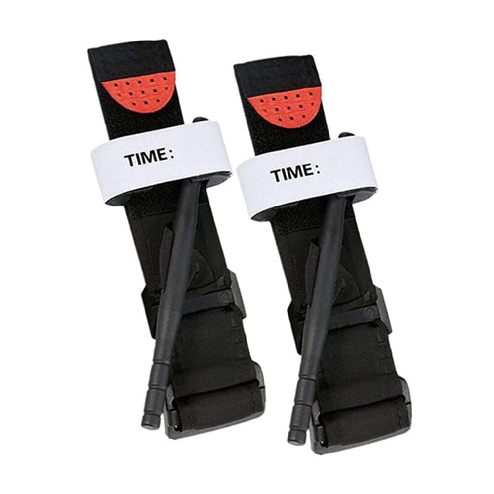 Tourniquets, for Emergency Bleeding Control, Tactical Hemostatic Tourniquets, One-Handed Application Operation Outdoor Emergency Bandage for Outdoor Survival (2-Pack-65CM)