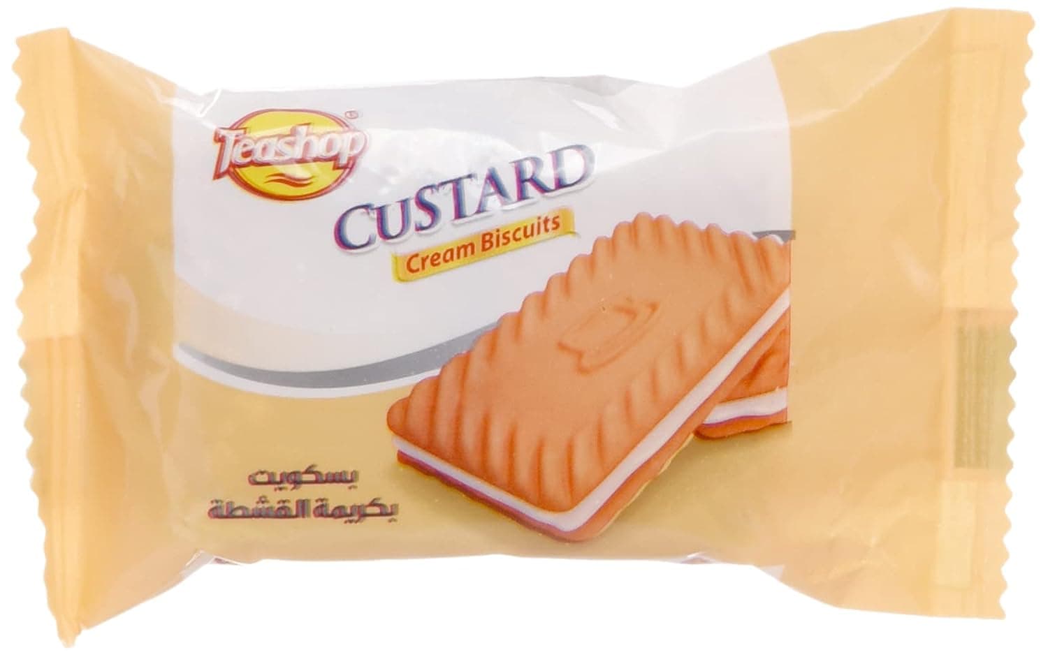 Teashop Custard Cream Biscuit, 35g - Pack of 1
