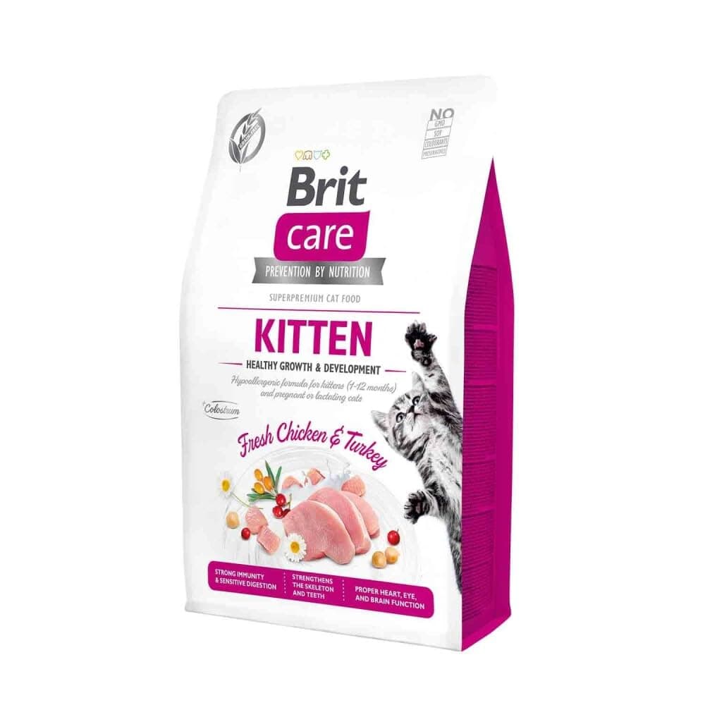 Brit Care Cat Grain-free Kitten Healthy Growth & Development, 7 kg