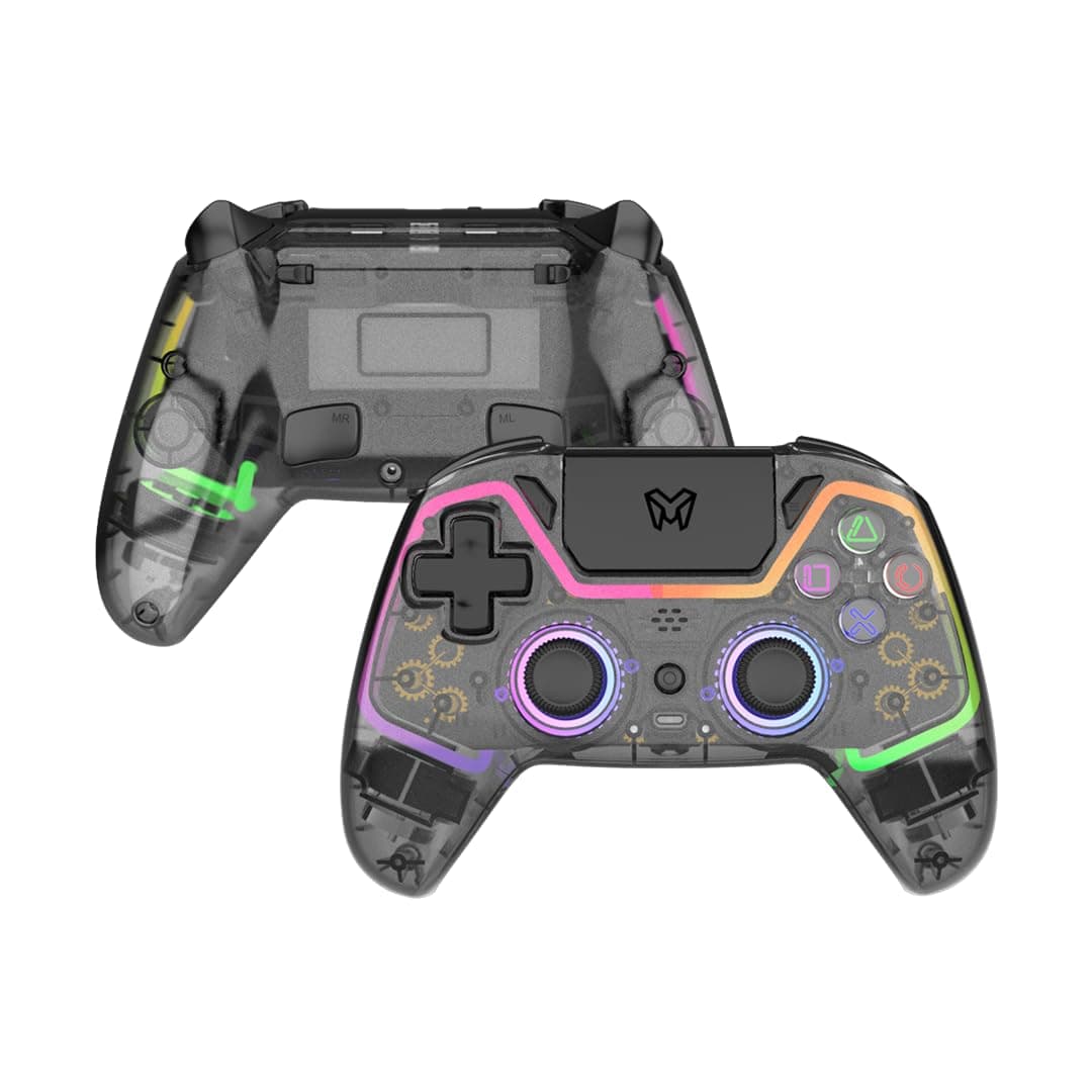 EMG Gaming Controller - Artic Smoke P504, PS-5, PC, Android, iOS, Hall Effect Switch, Professional Gaming Controls