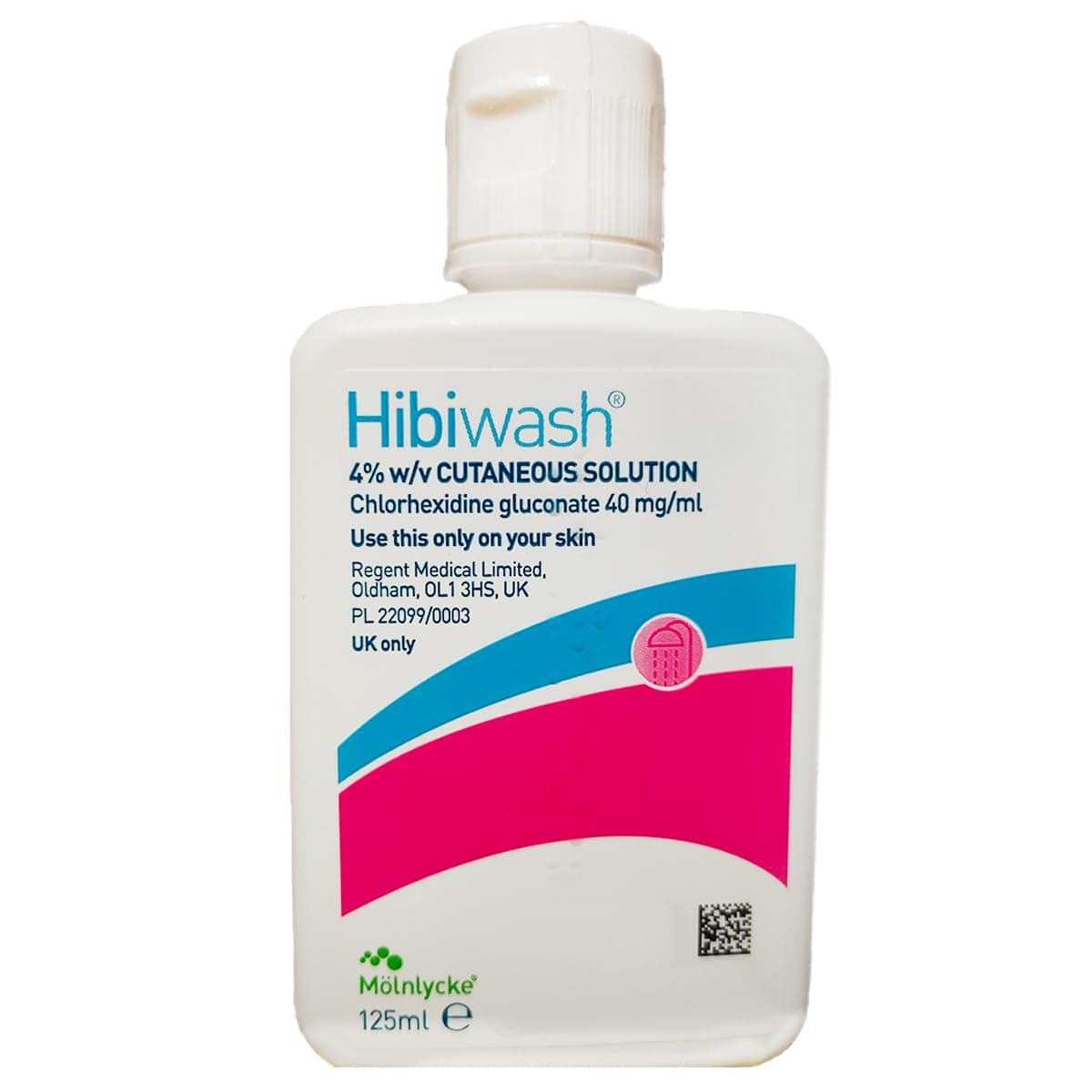 Hibiwash Antimicrobial Skin Cleanser – Professional Hand Guard – 125ml