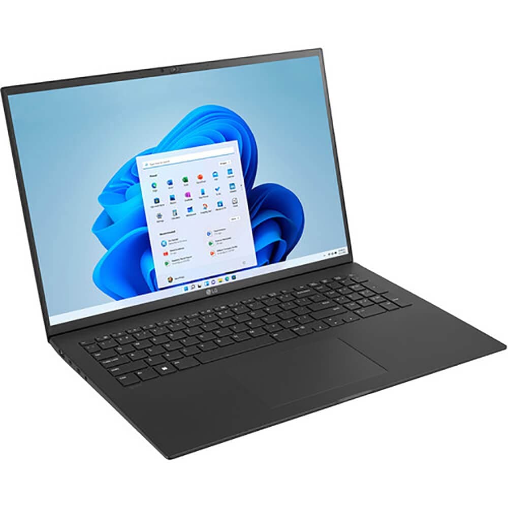 LG gram (2022) 17Z90Q Ultra Lightweight Laptop, 17" (2560 x 1600) IPS Display, Intel Evo 12th Gen i7 1260P Processor, 16GB LPDDR5, 1TB NVMe SSD, FHD Webcam, WiFi 6E, Thunderbolt 4, Windows 11, Black