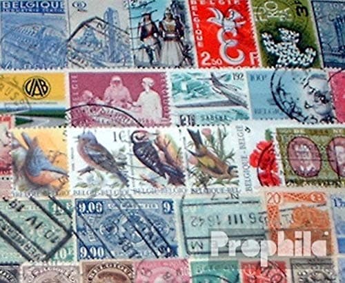 Prophila Collection Belgium 200 Different Stamps (Stamps for Collectors)