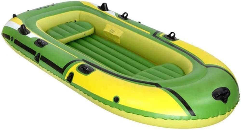 Inflatable Kayak, 4 Person Kayak Inflatable Boat Kayak for Adventure And Fishing Water Sports Unisex