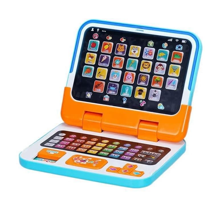 Learning Toy for Kids 1 2 3 Year Old Boys Girls, Learning Laptop for Toddlers 1-3, Interactive Educational Toys with Music Sounds Lights, Christmas Birthday Gifts for Baby Kids Age 12-18 Months