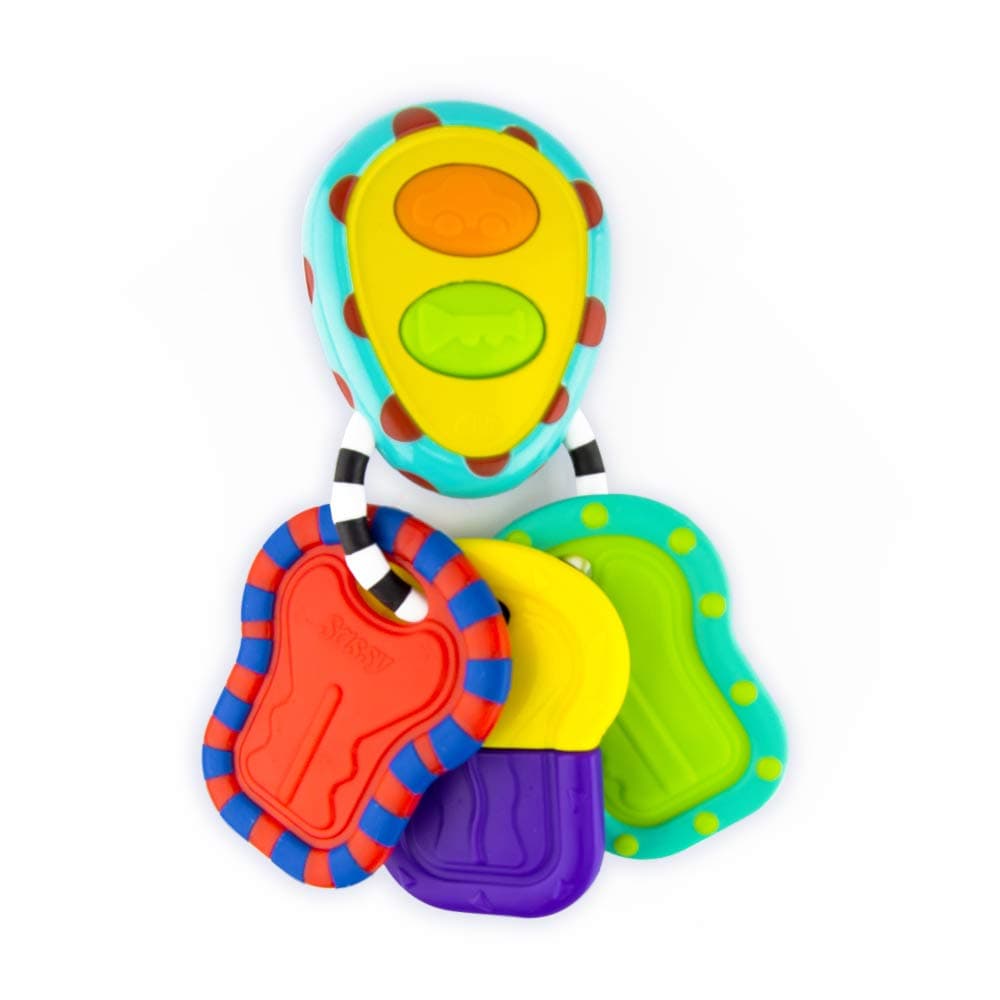 Sassy Electronic Keys | Developmental Toy for Early Learning Promotes Imaginative Play | for Ages 3 Months and Up