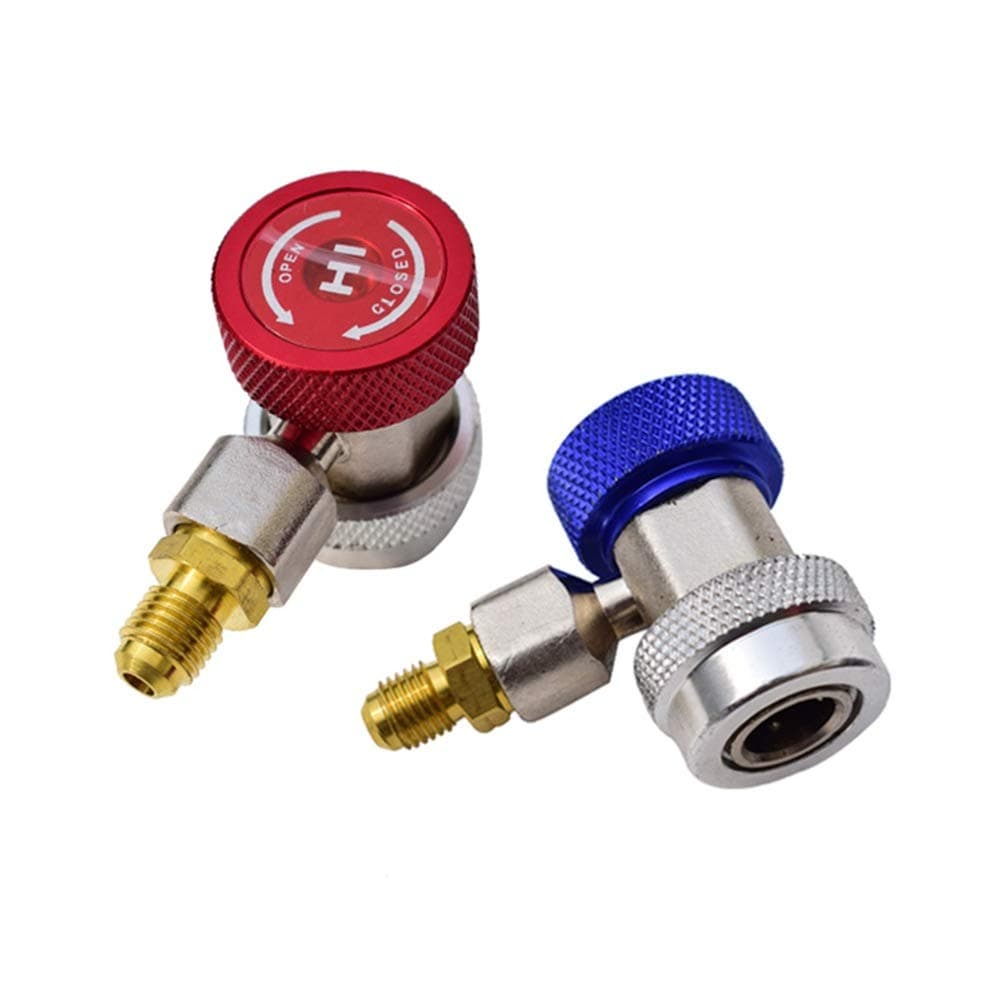 ادوات ميكانيكية لمكيف هواء السيارة 90 درجة عالية ومنخفضة وسريعة ومكونة محول واداة ازالة الموصلات، ملحقات تكييف الهواء، ادوات ثقيلة