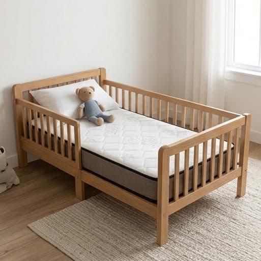 Babysoft | Cloud Mattress of softness and comfort for your baby; Soft crib mattress, and its breathable fabric ensures warmth and relaxation, (130x70x10 CM)