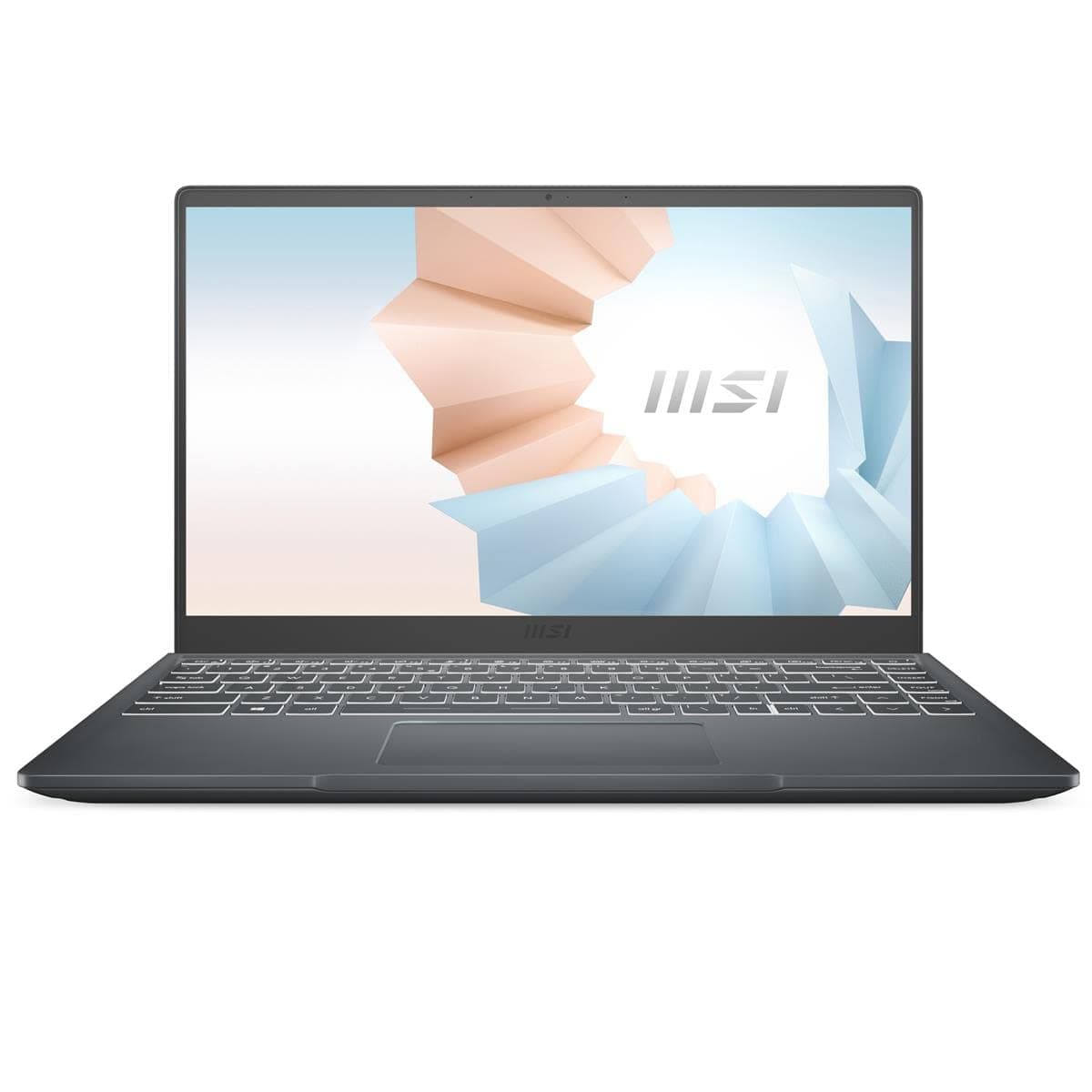 MSI Modern 14B Thin and Light Daily Laptop: 14" FHD 1080p, i7-1165G7, Intel Iris Xe, 8GB, 512GB SSD, Win10, Carbon Gray (B11MO-240)