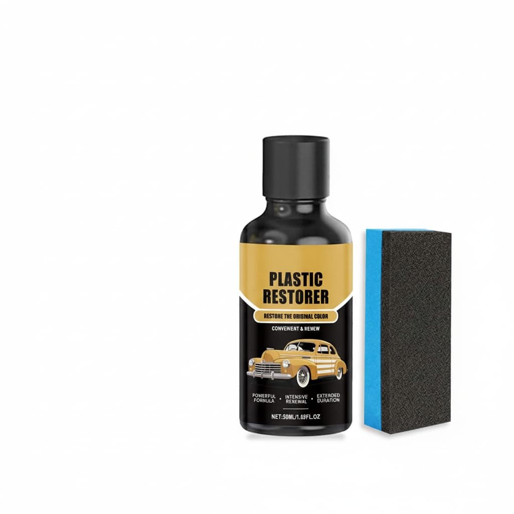 NALACAL Car Interior Plastic Cleaner & Conditioner, Plastic Part Refurbish Agent, Auto Plastics Clarify for Interiors Polishing Cleaner (1.69 fl oz)