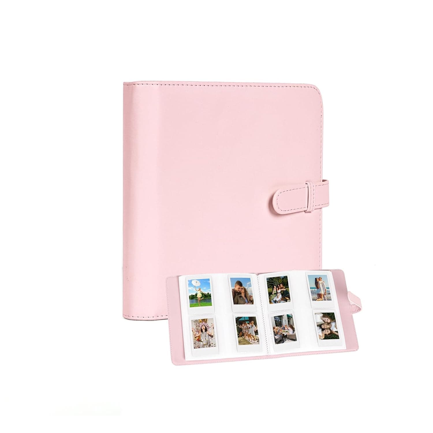288 Pockets Photo Album for Fujifilm Instax Square SQ40/SQ1/SQ6/SQ10/SQ20/SP-3 Camera (Pink)