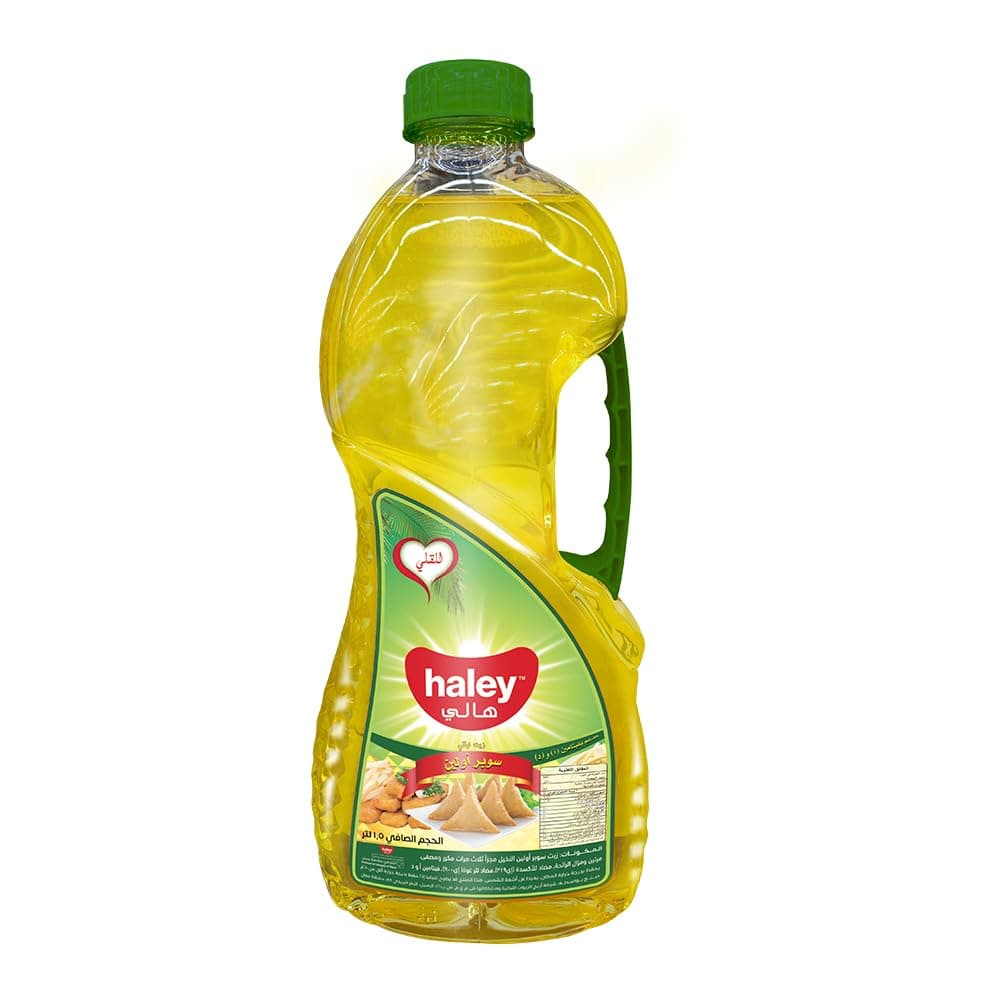 Haley Super Frying Oil, 1.5 liter