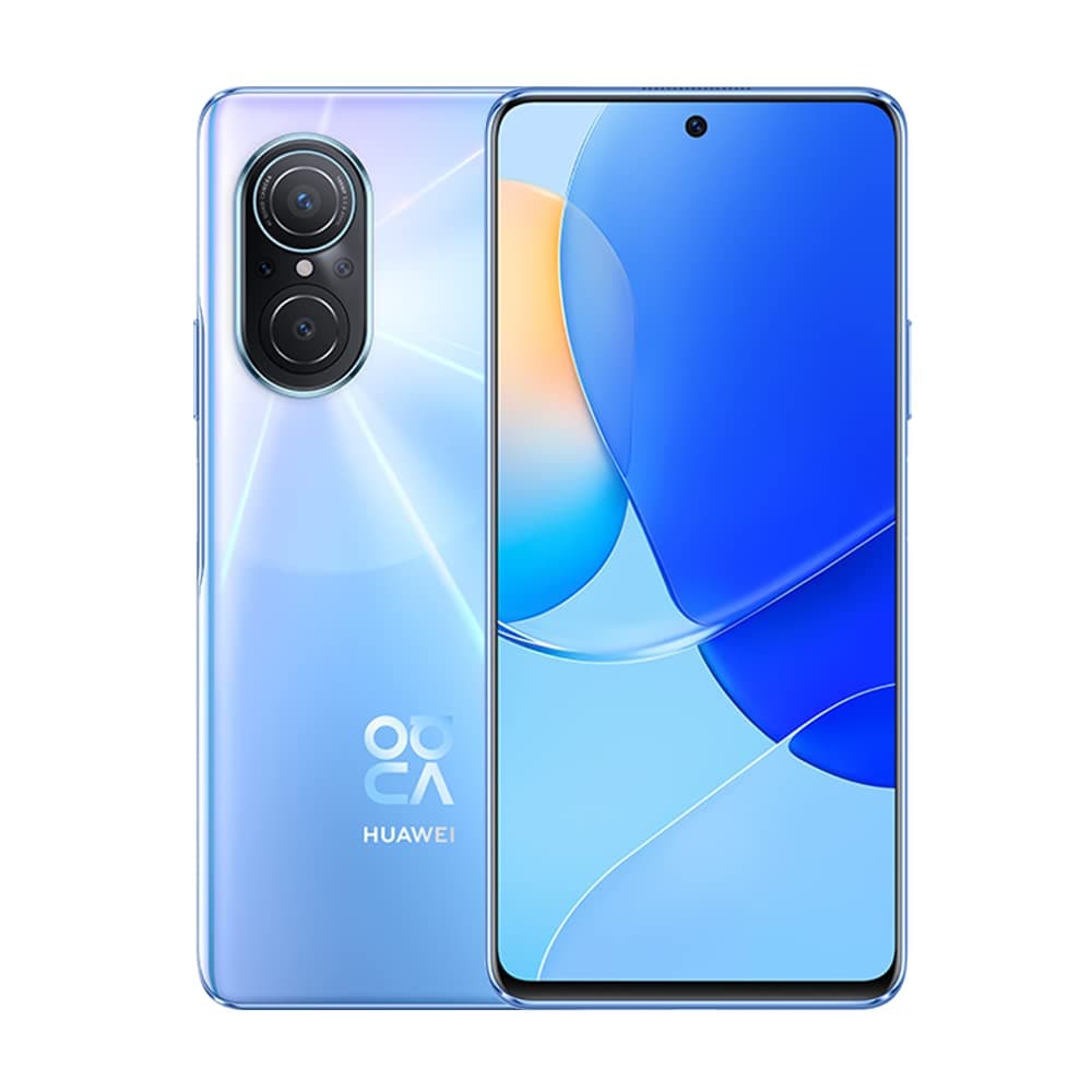 Huawei nova 9 SE Dual-SIM 128GB ROM + 8GB RAM (GSM Only | No CDMA) Factory Unlocked 4G/LTE Smartphone (Crystal Blue) - International Version