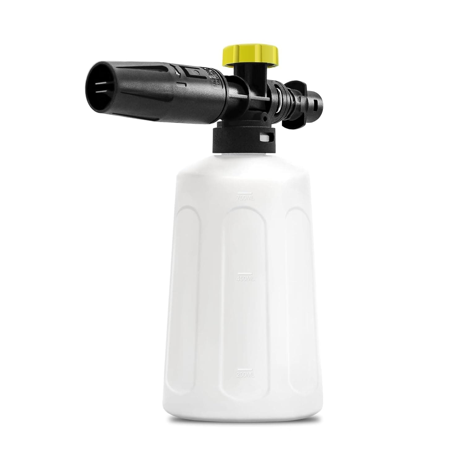 Snow Foam Lance, 750ml High Pressure Upgraded Car Washer Foam Cannon with Adjustable Spray Nozzle, 180Bar Soap Dispenser PE Bottle Compatible with Karcher K-Serie K2 K3 K4 K5 K6 K7 Jet Washer for Car