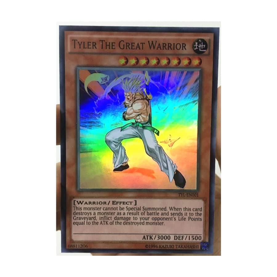 SA-LUX - Yu%Gi%Ohs Yler The Great Warrior DIY Тоуs Hobbies Hobby Collectibles Game Collection Anime Cards