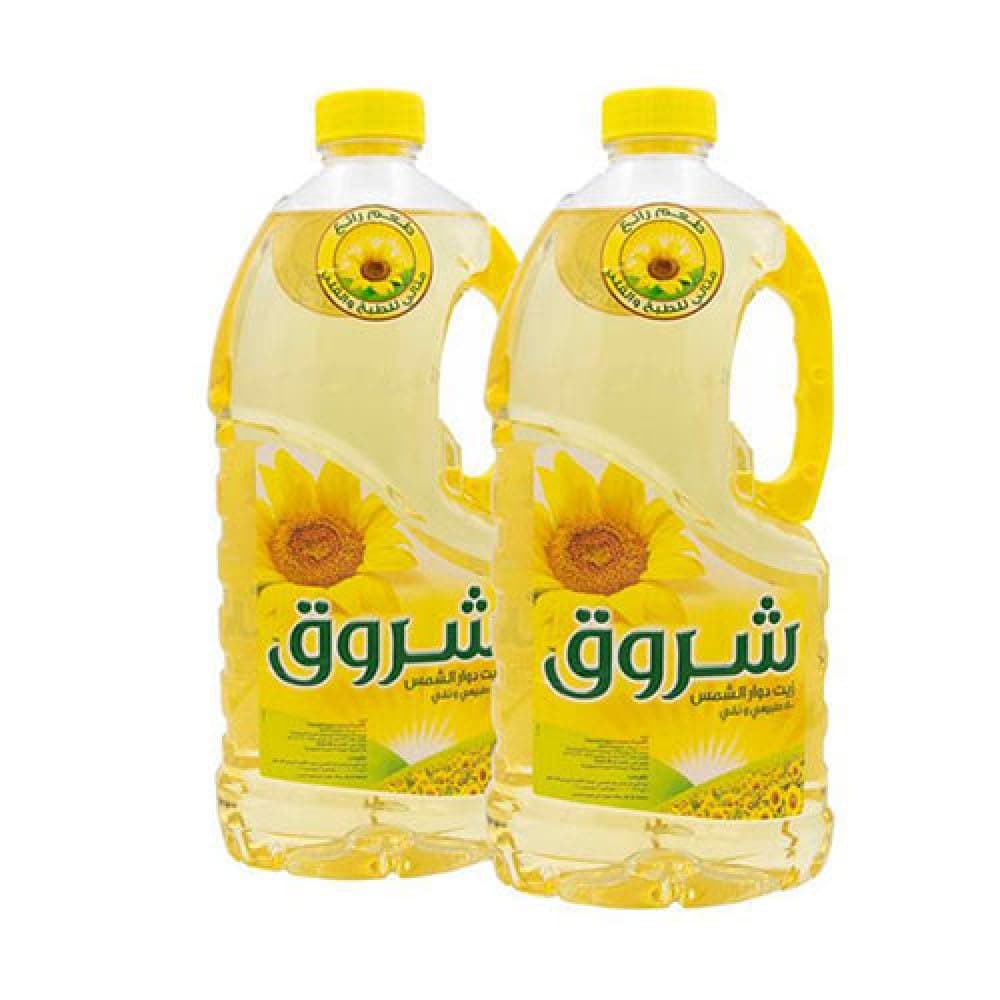 Shurooq Sunflower Oil 1.5 Liter, 2-Pack