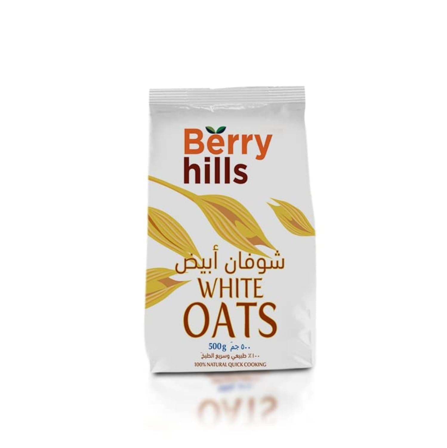 Berry Hills White Oats, 500g - Pack of 1