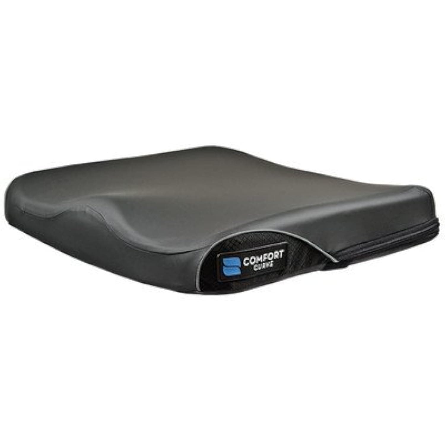 Curve Wheelchair Seat Cushion, Size: 16'' x 18'', Cover Type: Stretch-Air