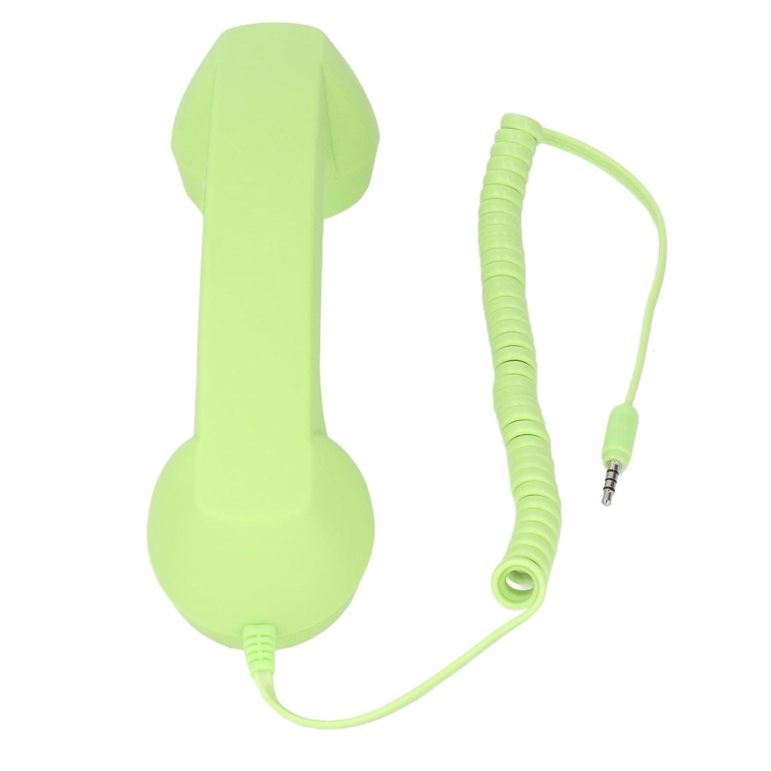 Multifunctional Retro Wireless Mobile Phone Handset for Home Office Travel HD Speaker Clear Sound Anti Radiation ABS Material (Green)