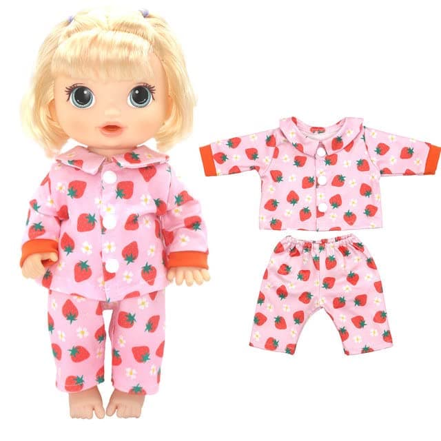 Тоу-PRO - new Ԁoll clothes dress for 12 Inch 30CM baby alive Тоуs Crawling Ԁoll accessories. (05)