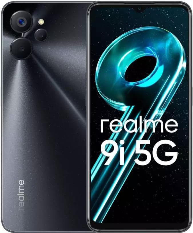 Realme 9i Dual-SIM 64GB ROM + 4GB RAM (GSM Only | No CDMA) Factory Unlocked 5G Smartphone (Rocking Black) - International Version