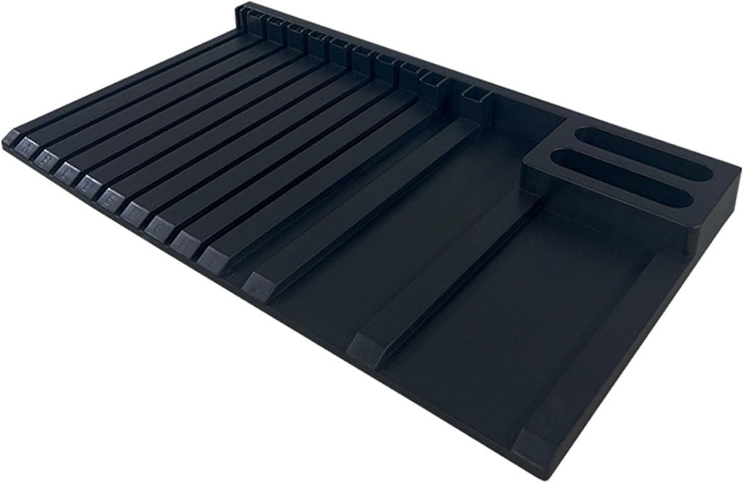 Model Parts Tool Shelving Rack,Pattern Kit Tool Organizing Rack with Storage Space,Ideal for Displaying Gundam Parts & Accessories (Black)