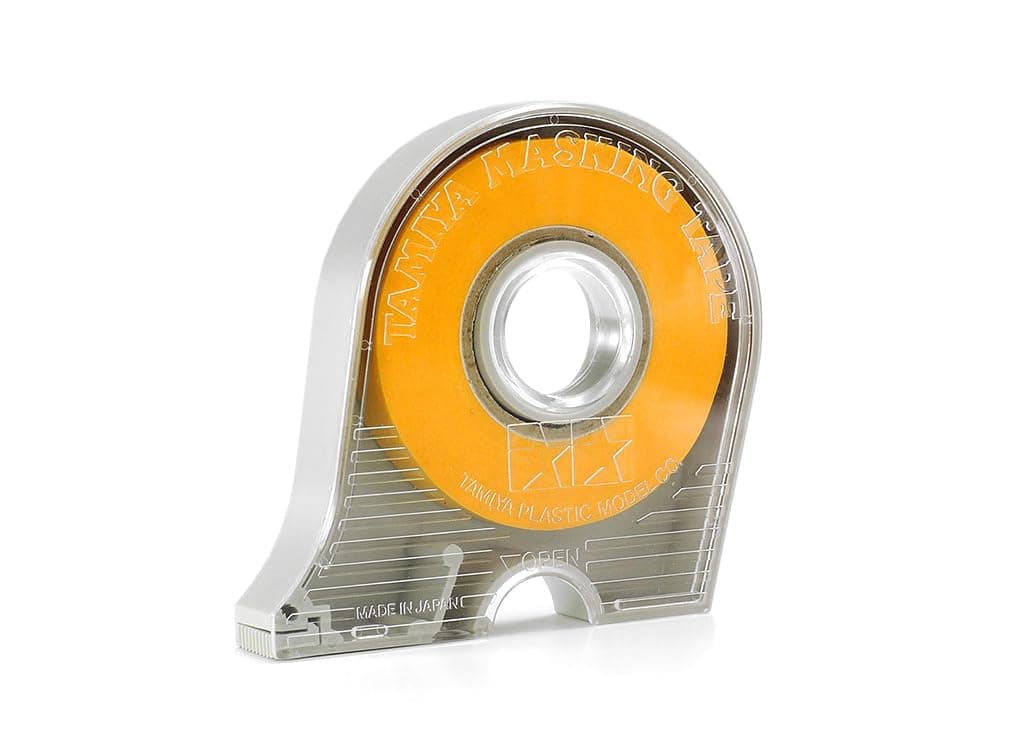 Tamiya 300087031 Masking Tape with Dispenser, 10 mm x 18 m